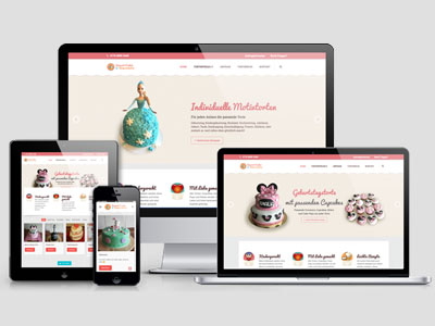 Responsive Webdesign - Sweet Cake & Souvenirs - Berlin