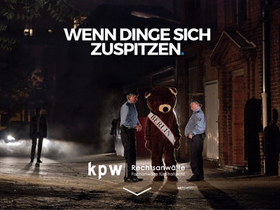 Werbefotografie - kpw Rechtsanwälte Berlin